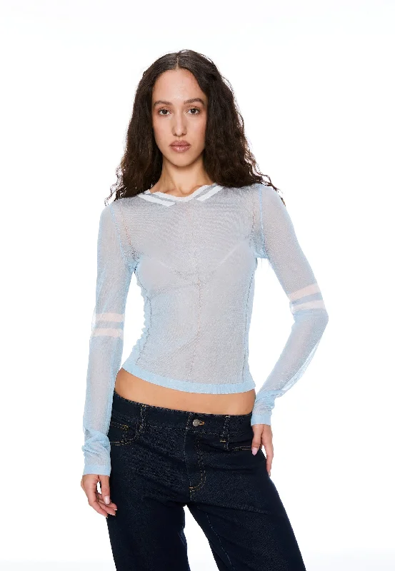 MONICA TOP - PERIWINKLE